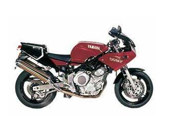 Yamaha TRX 850 uitlaat
