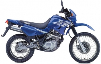 Yamaha XT 600E uitlaat