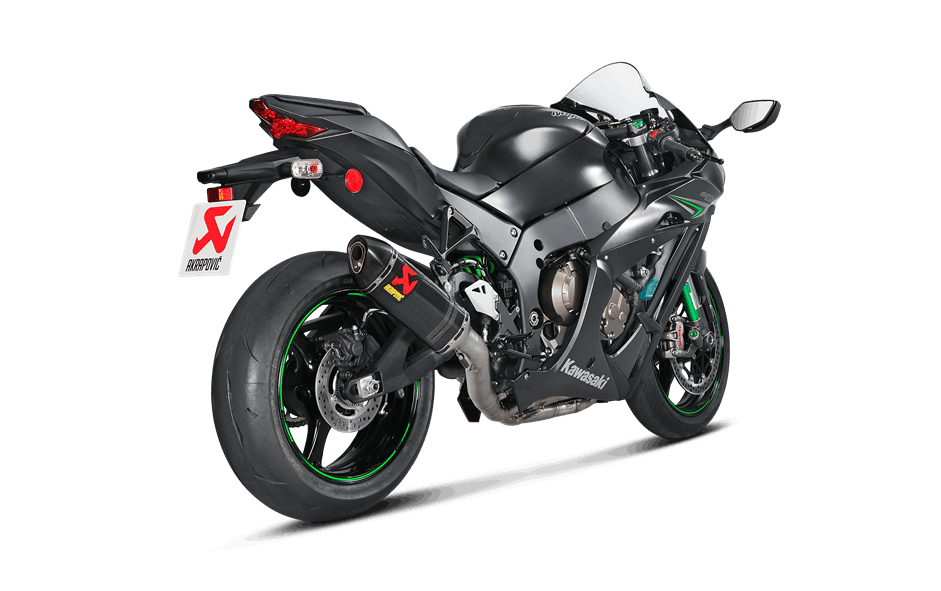 Akrapovic Racing Line Carbon Volledig Uitlaatsysteem zonder E-keur Kawasaki Ninja ZX-10R / RR / SE 2016 - 2020
