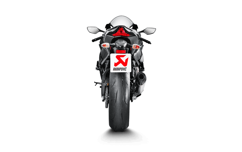 Akrapovic Slip-On Line Titanium Short Einddemper zonder E-keur Kawasaki Ninja ZX-10R / RR / SE 2016 - 2020