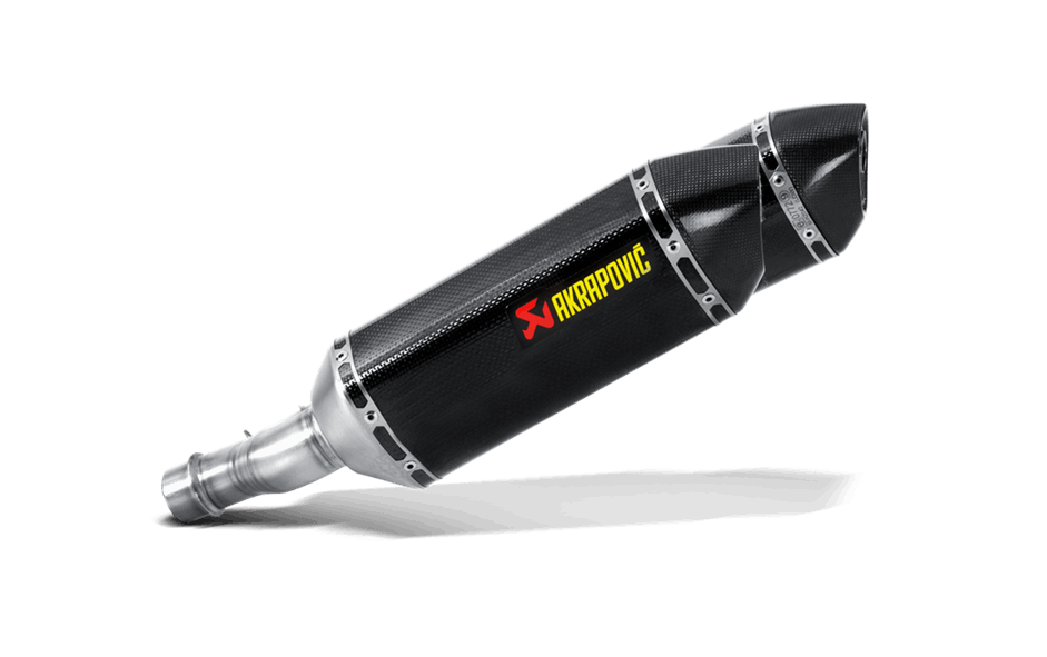 2x Akrapovic Slip-On Line Carbon Einddempers (L+R) met E-keur Kawasaki Z1000 SX 2014 > 2020
