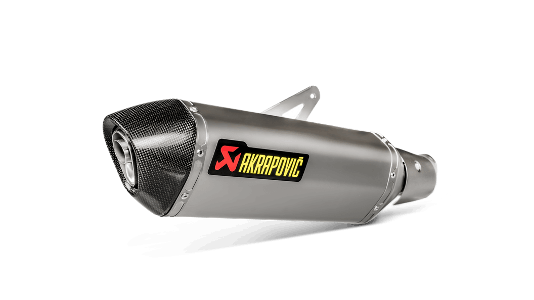Akrapovic Slip-on Line Titanium Einddemper met E-keur Kawasaki Z 400 2019 > 2020