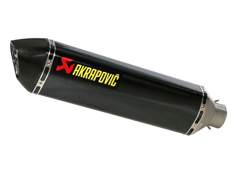 Akrapovic Slip-On Line Carbon Einddemper zonder E-keur Kawasaki Z750 R 2007 - 2012