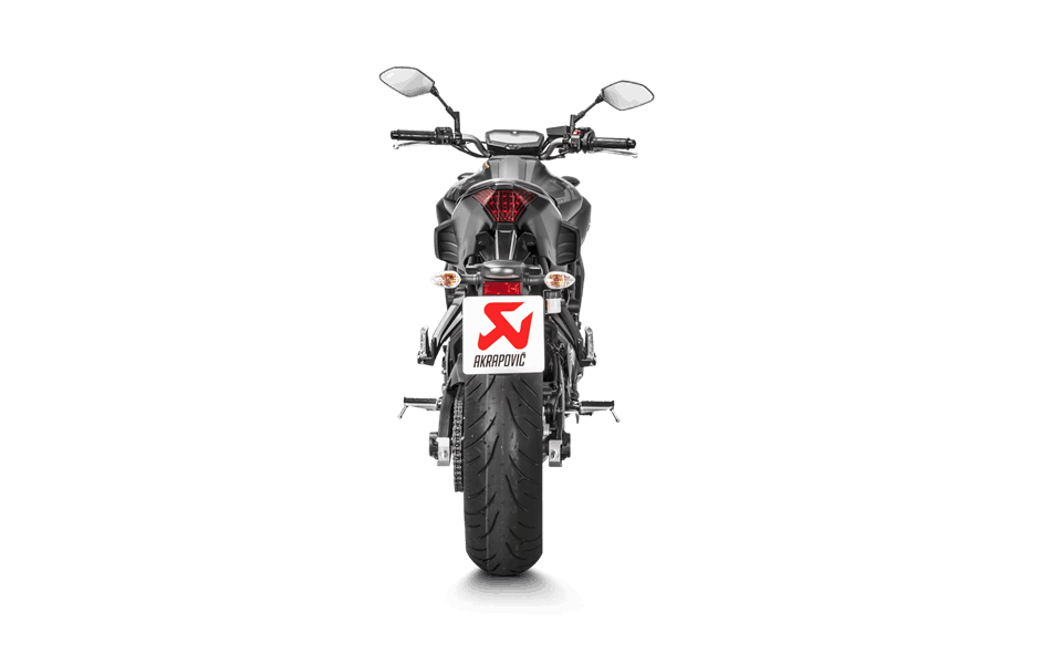 Akrapovic Racing Line Titanium Volledig Uitlaatsysteem met E-keur Yamaha MT-07 / FZ-07 2014 > 2020