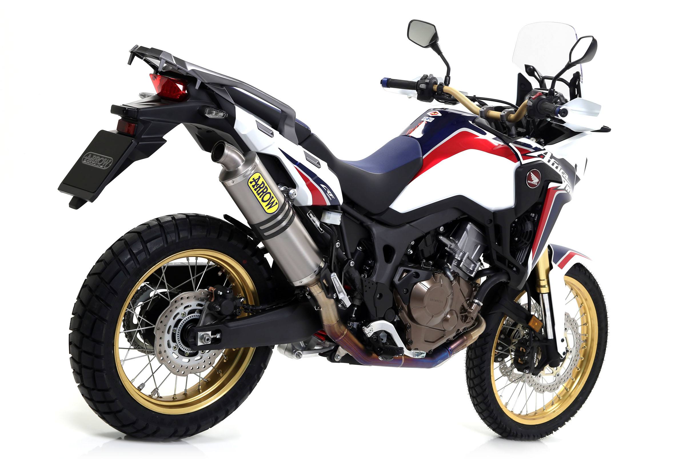 honda africa twin exhaust