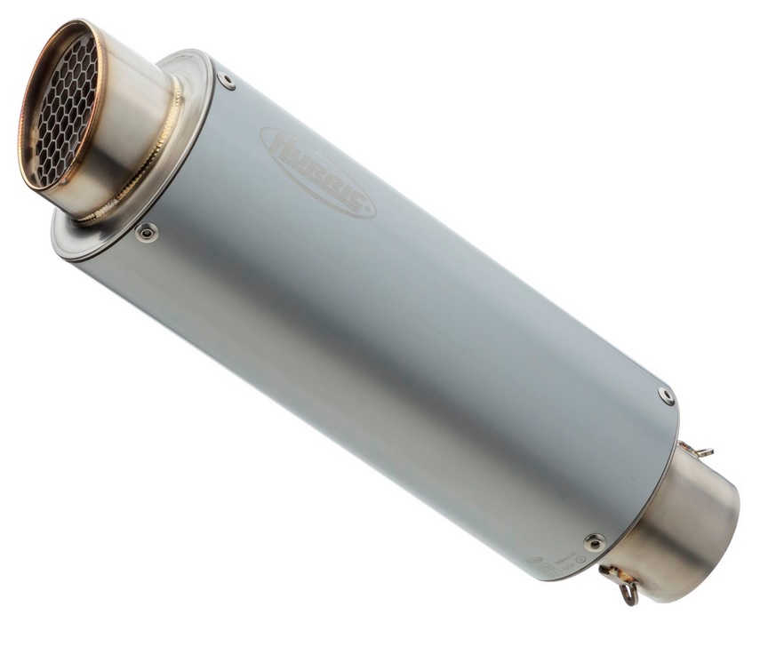 Hurric TEC One Matt Aluminium Einddemper met E-keur HONDA CBR500R 2013 2015