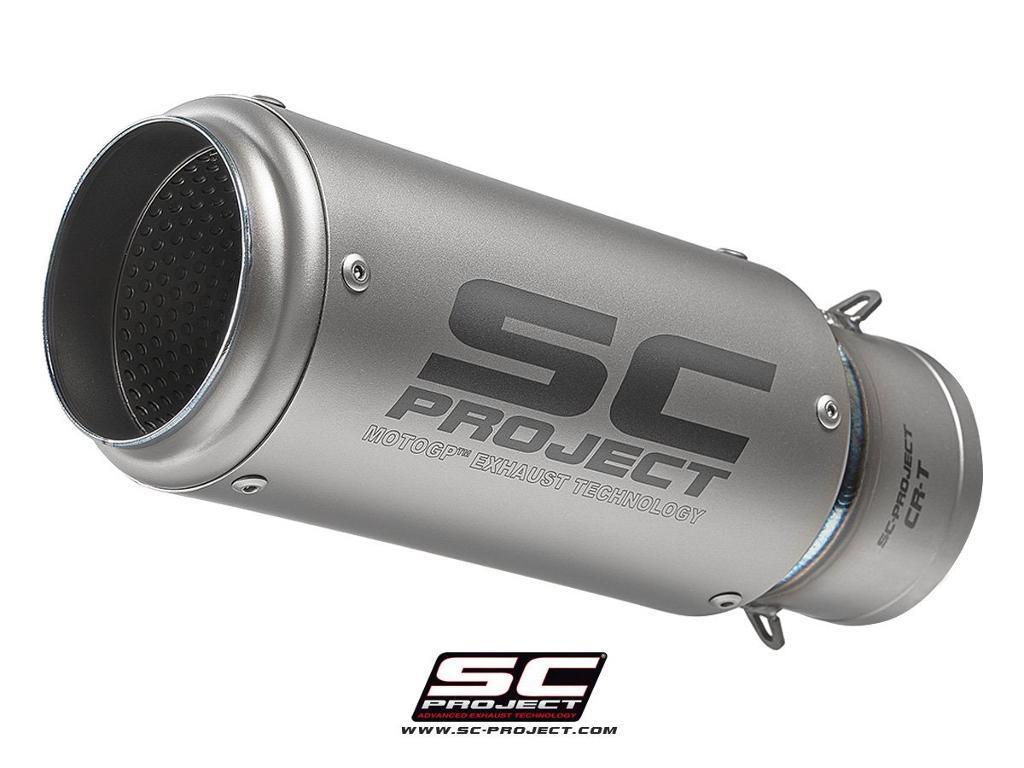 SC Project CR-T Titanium Slip-on Einddemper met E-keur BMW S 1000