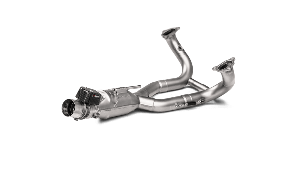 Akrapovic Titanium Voorbocht met E-keur incl. Katalysator BMW R1250GS / Adventure 2019 > 2022