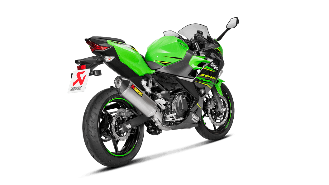 Akrapovic RVS Voorbochten Kawasaki Ninja 250 2018 > 2019