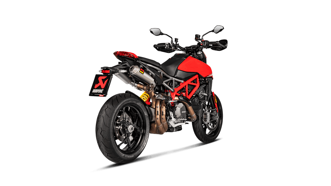 Akrapovic Slip-on Line Titanium dubbele Einddemper (R+L) Set met E-keur Ducati Hypermotard 950 / SP 2019 > 2022