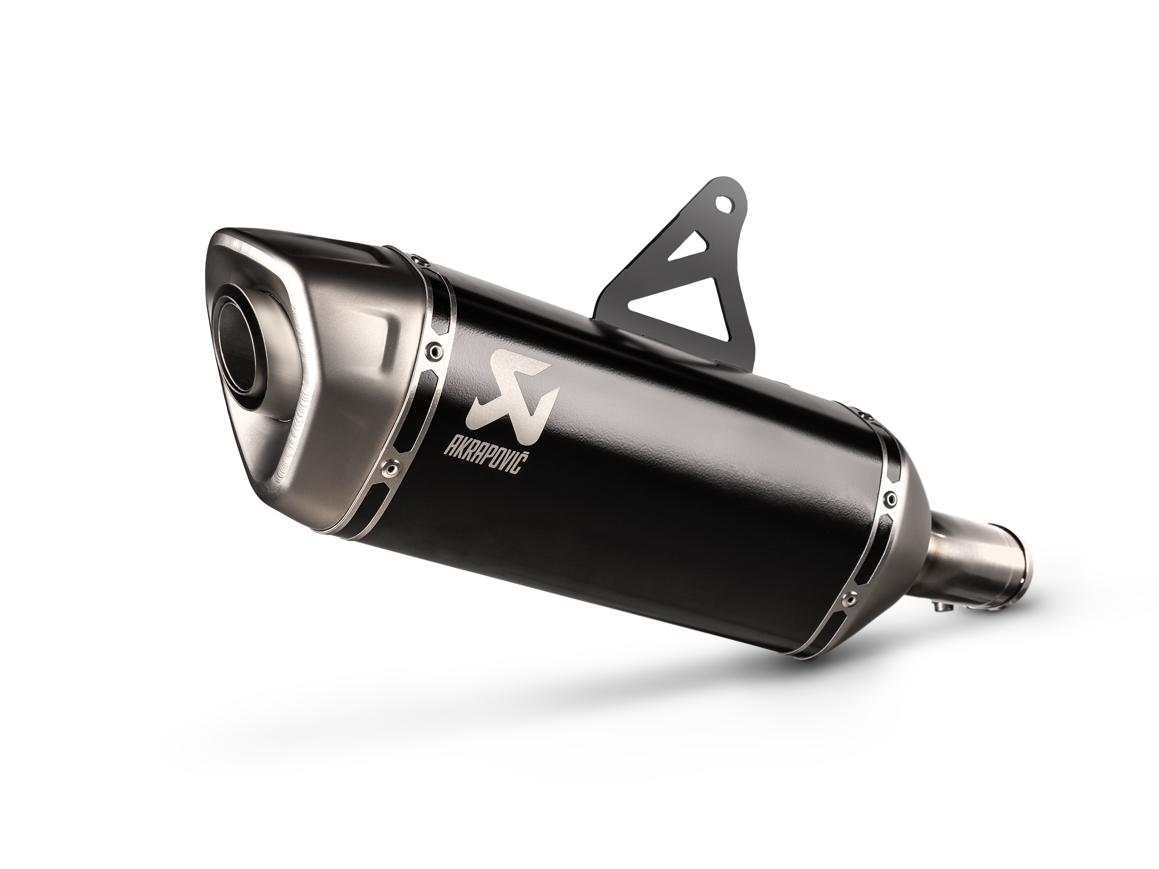 Akrapovic Slip-on Line Titanium Black Einddemper met E-keur Honda XL 750 Transalp 2023 - 2024