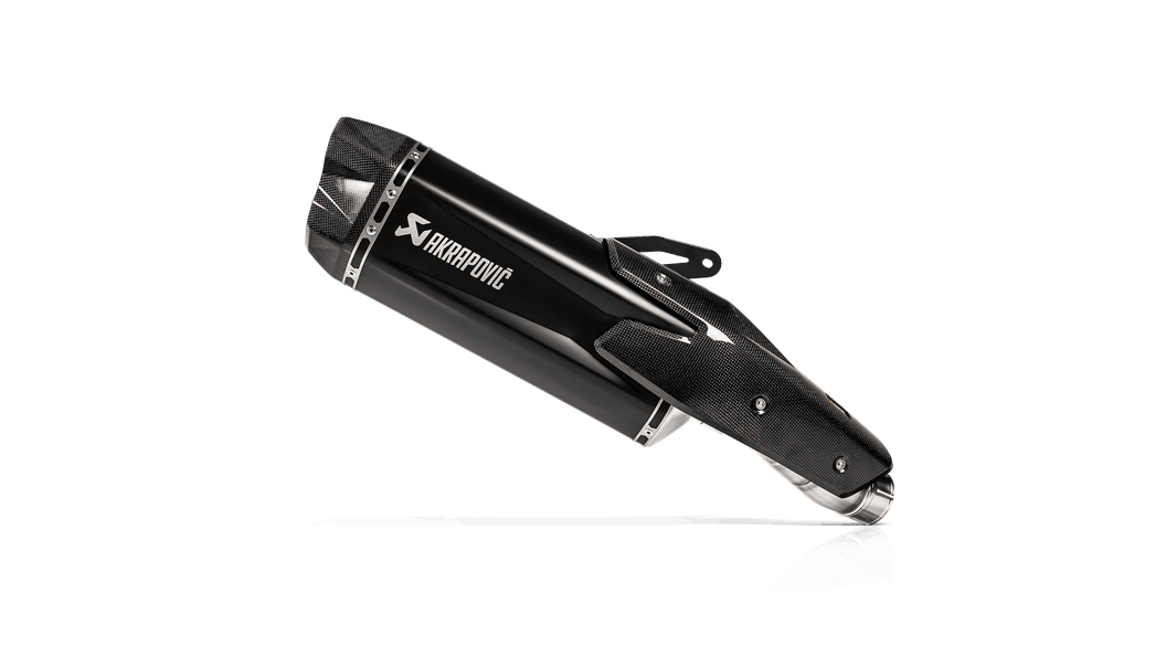 Akrapovic Slip-on Line Titanium Black Einddemper met E-keur Kawasaki Z H2 2020 > 2023