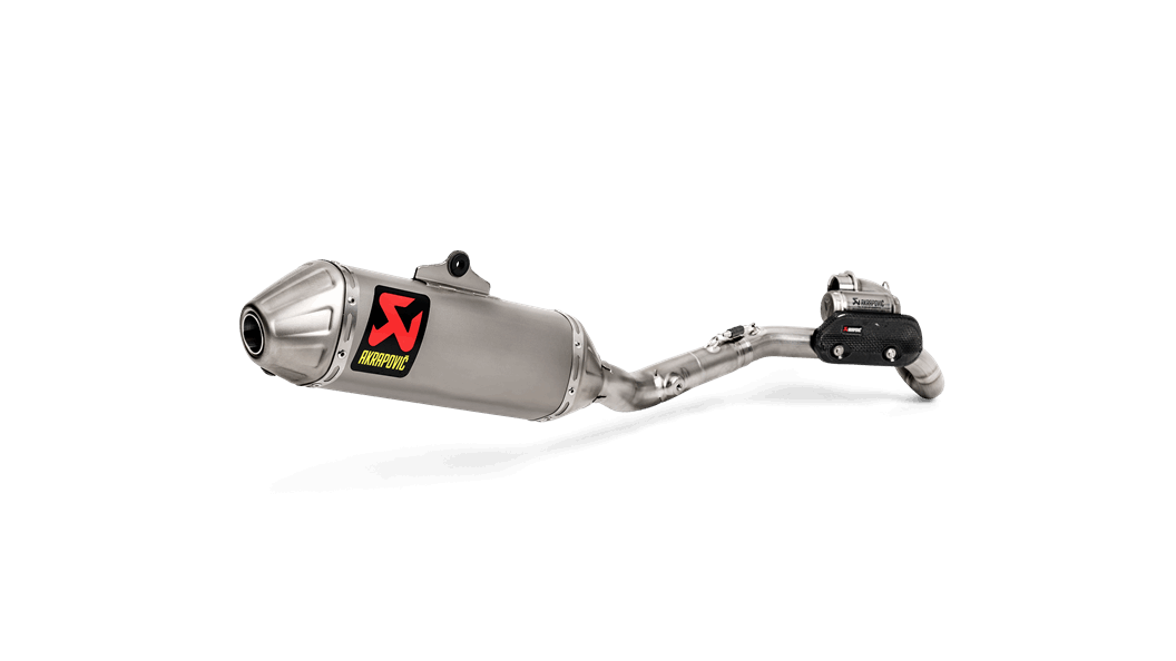 Akrapovic Evolution Line Titanium Volledig Uitlaatsysteem zonder E-keur Kawasaki KX 450 F 2019 > 2020