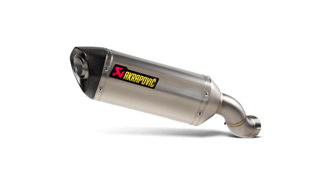 Akrapovic Slip-On Line Titanium Einddemper met E-keur Kawasaki Z900 A2 Model 2018 > 2023