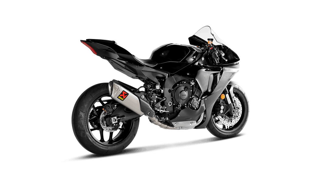 Akrapovic Racing Line Titanium Volledig Uitlaatsysteem zonder E-keur Yamaha YZF-R1 2015 - 2023