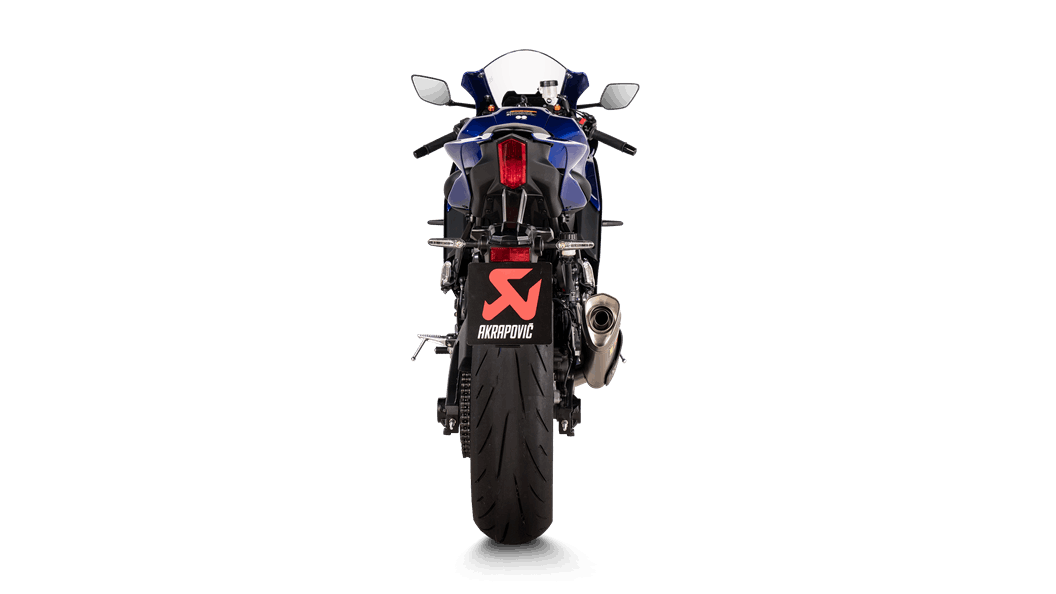 Akrapovic Racing Line Titanium Volledig Uitlaatsysteem met E-keur Yamaha R7 2021 - 2022