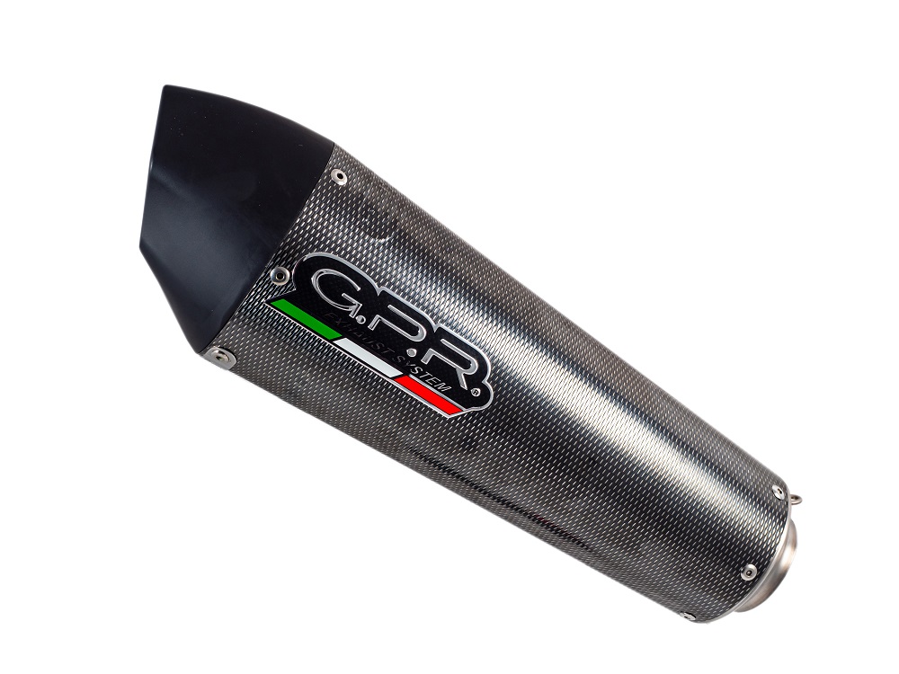 GPR GP Evo4 Poppy Carbon Slip-on Einddemper met E-keur Suzuki GSX-S 1000 2021 - 2022