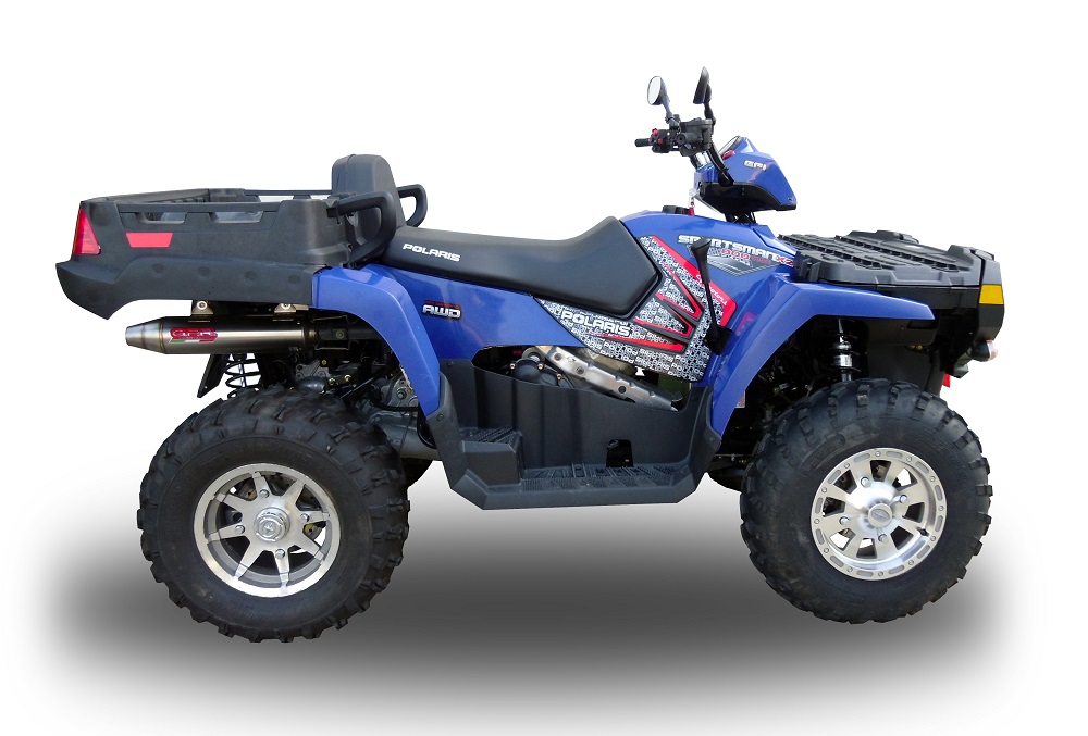 GPR Deeptone ATV Slip-on Einddemper met E-keur Polaris Sportsman 800 X2 2007-2010