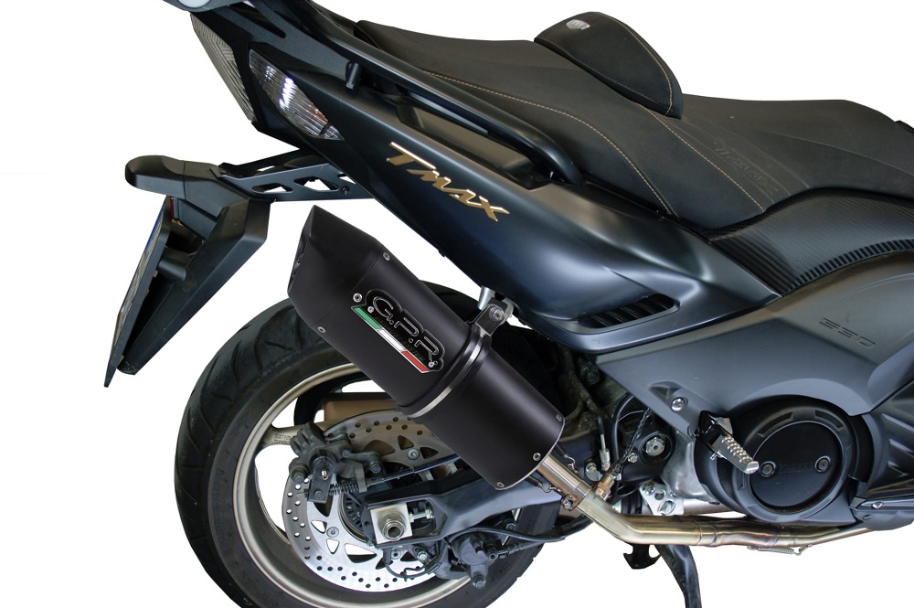 GPR Furore Nero Volledig Uitlaatsysteem met E-keur incl. Katalysator Yamaha T-MAX 500 2001 > 2011