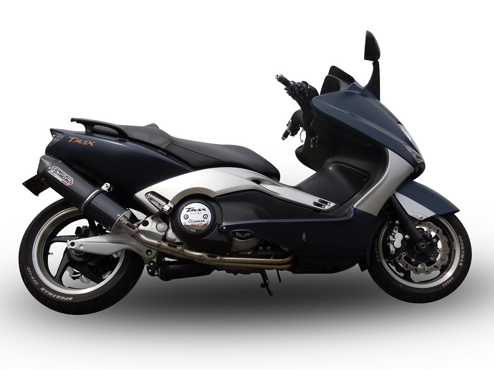 GPR Furore Nero Compleet Uitlaatsysteem met E-keur incl. Katalysator Yamaha T-MAX 500 2001 > 2011