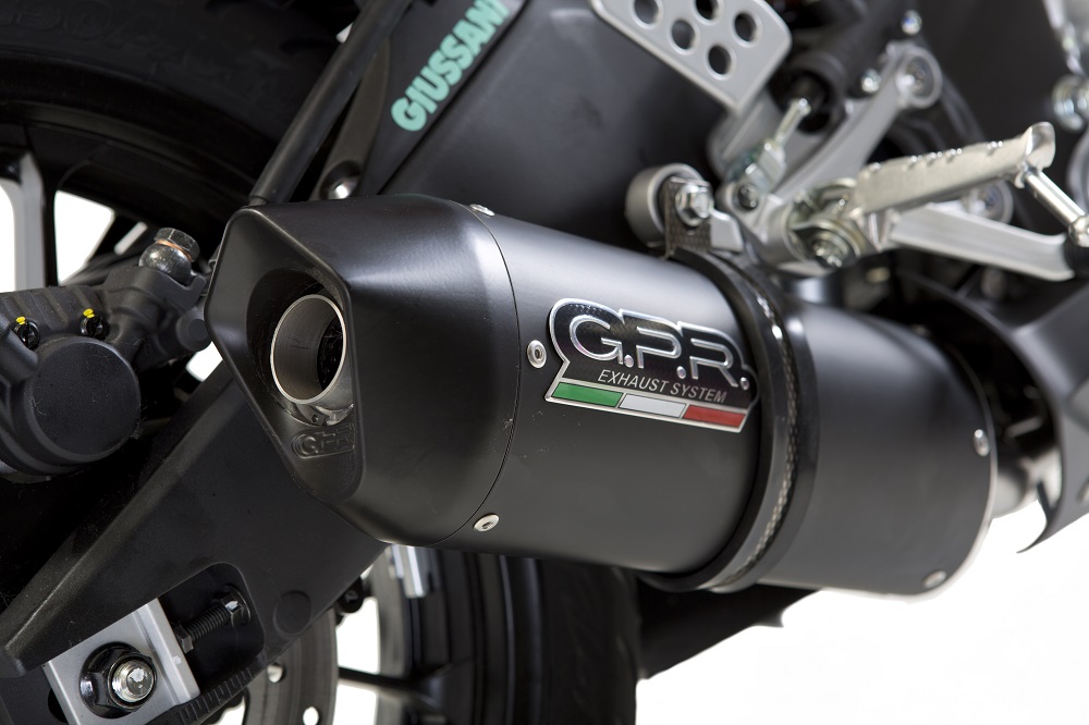 GPR Furore Nero Compleet Uitlaatsysteem met E-keur incl. Katalysator Yamaha YZF-R 125 2014 > 2016