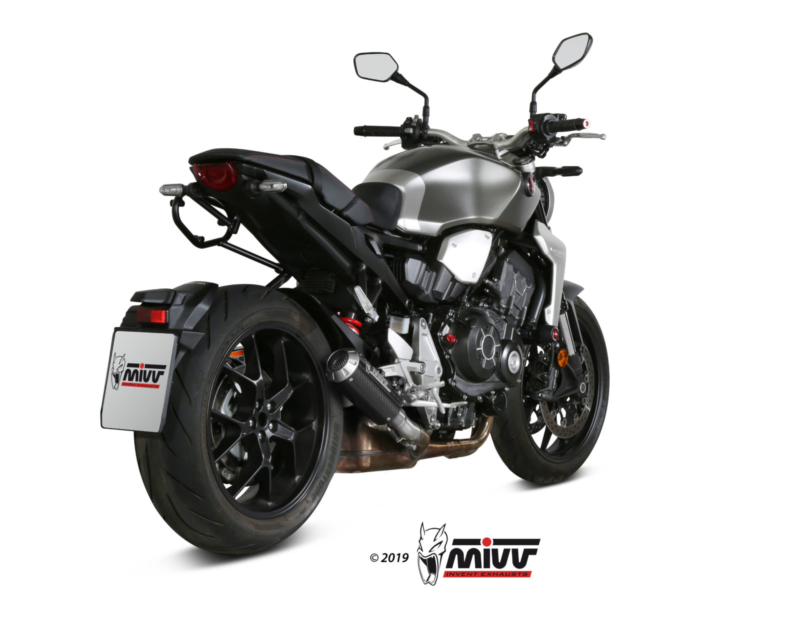 Mivv MK3 Carbon Einddemper met E-keur Honda CB 1000 R 2018 > 2023