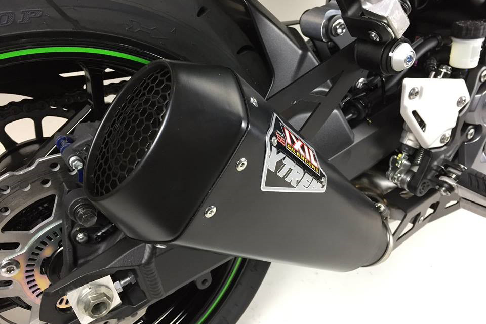 IXIL RC1B RVS Black Einddemper zonder E-keur Ducati Scrambler 2015 > 2020