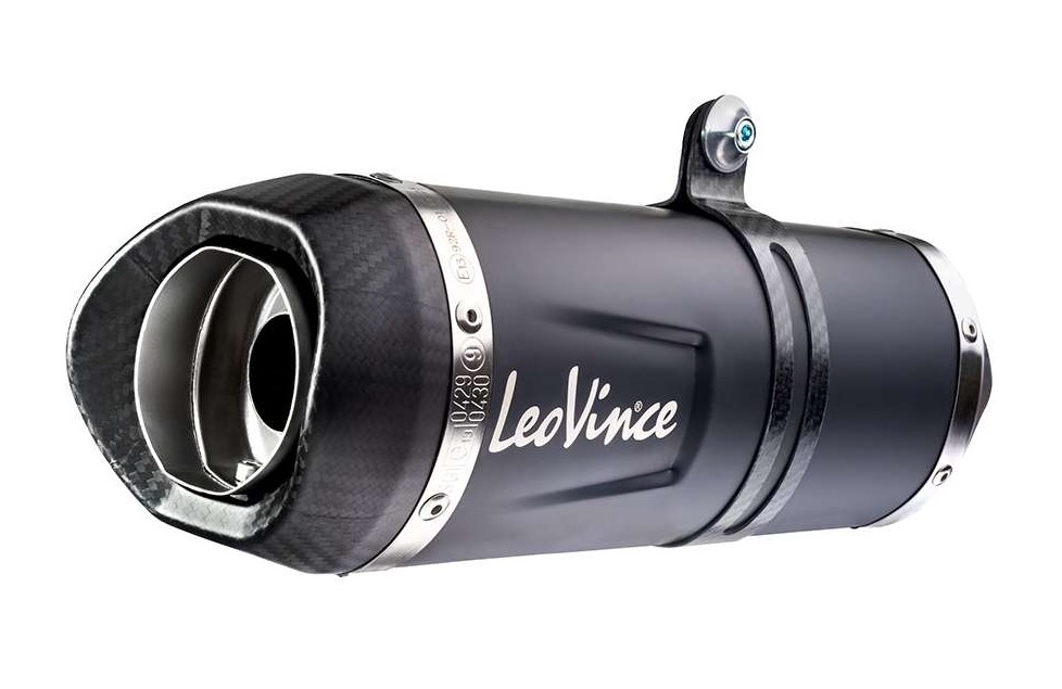Leovince LV One Evo RVS Black Volledig Uitlaatsysteem met E-keur Yamaha XSR 700 2017 - 2020