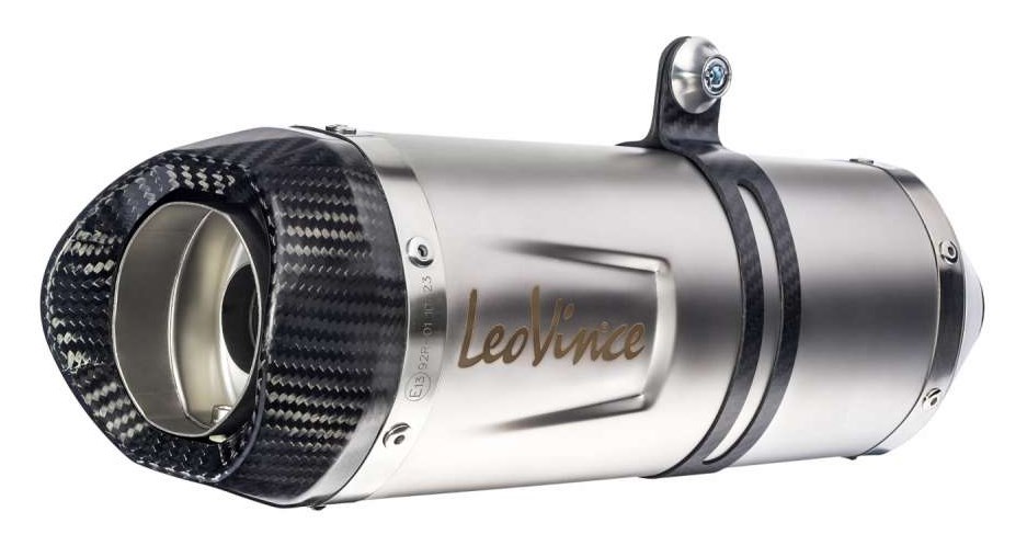 Leovince LV One Evo RVS 2in1 Compleet Uitlaatsysteem met E-keur incl. Katalysator Yamaha MT07 2017 2020