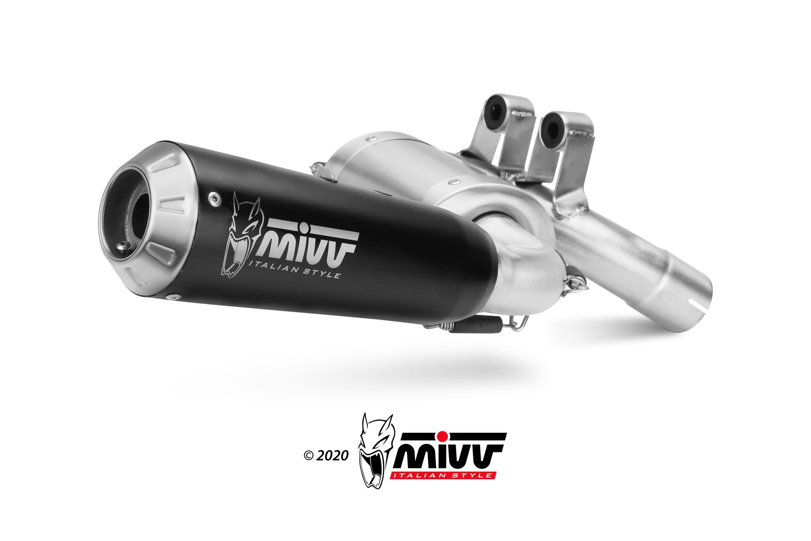 Mivv X-M1 RVS Black Slip-on Einddemper met E-keur BMW F 900 R 2020 > 2022