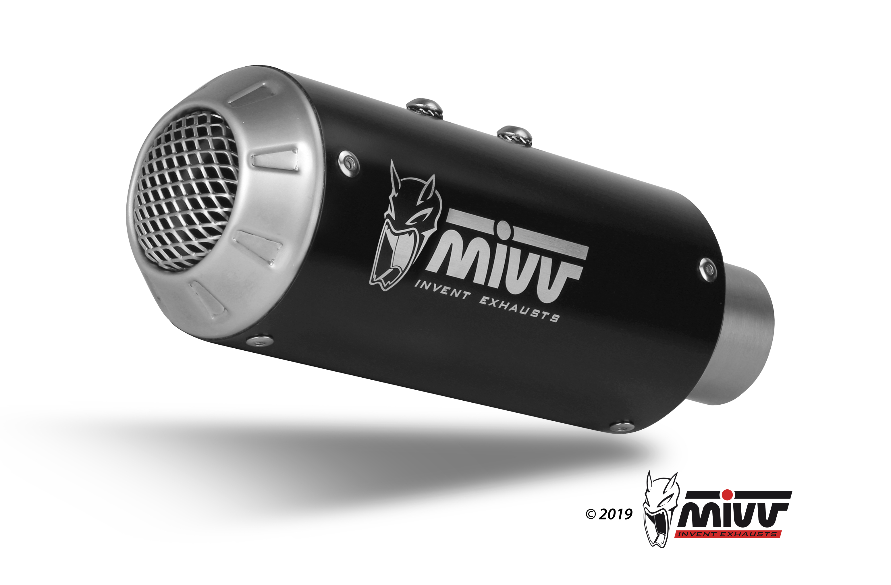 Mivv MK3 RVS Black Compleet Uitlaatsysteem zonder E-keur Suzuki GSX-R 125 2017 > 2020