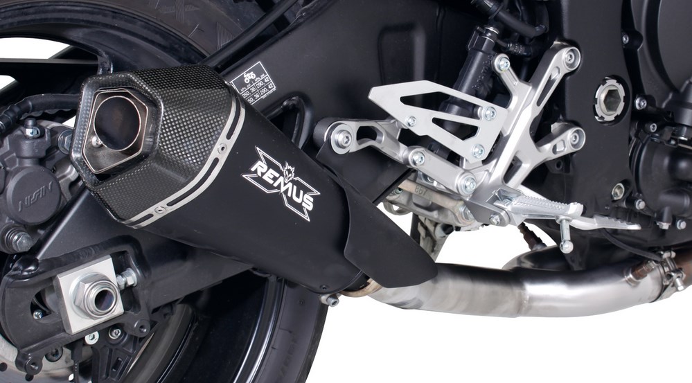 Remus Hypercone RVS Black Slip-on Einddemper met Euro4 Keuring Yamaha MT10 2016 2020