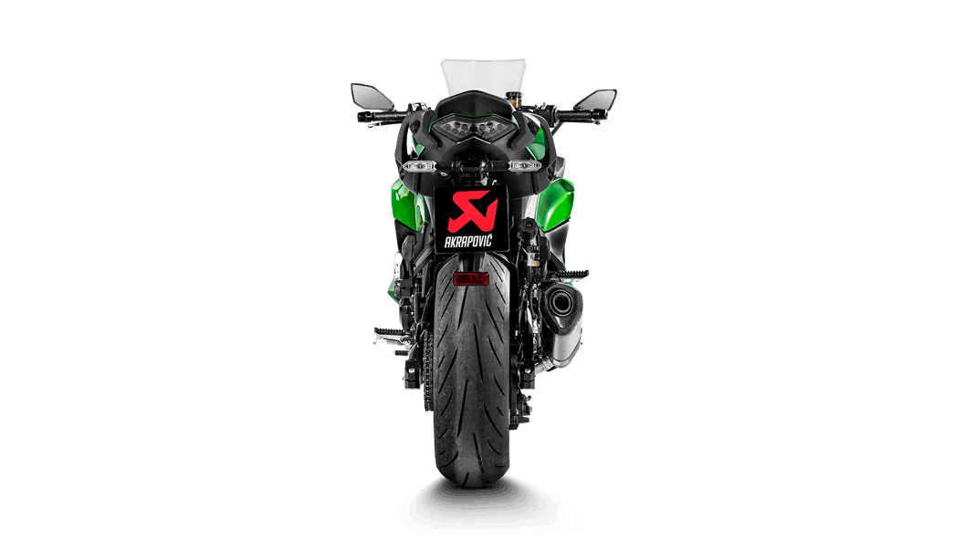 Akrapovic Slip-on Line Titanium Einddemper met E-keur Kawasaki Ninja 1000 SX 2020 > 2022