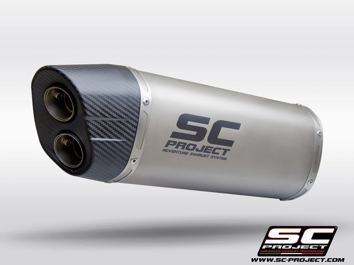 SC-Project Titanium uitlaat Adventure voor KTM 1290 SUPER ADVENTURE 2017-2020