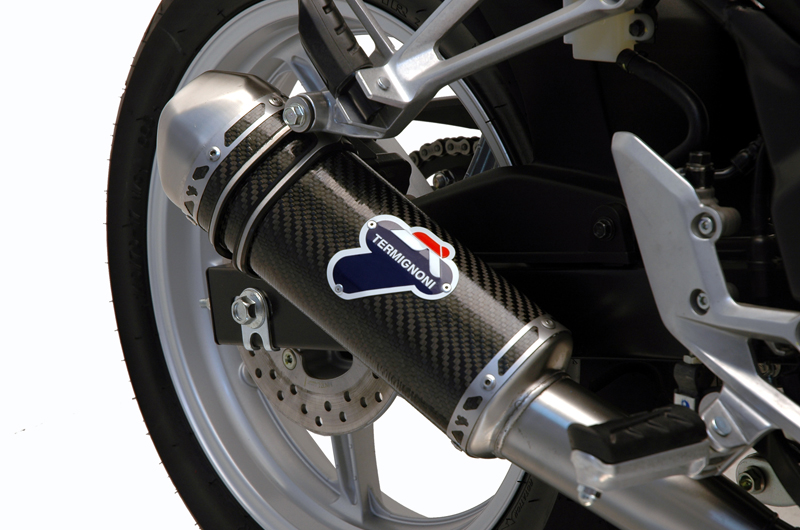 Termignoni Carbon Slip-on Einddemper zonder E-keur Honda CBR 250 R 2011 - 2015