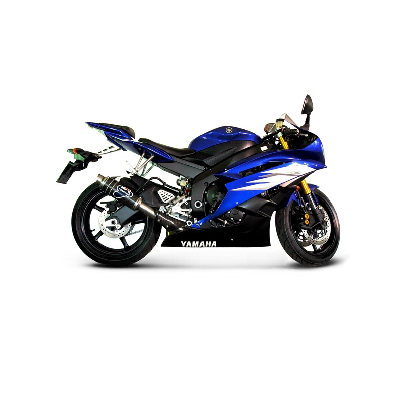 Termignoni Slip-On Carbon Met E-keur Yamaha YZF-R6 2006-2019