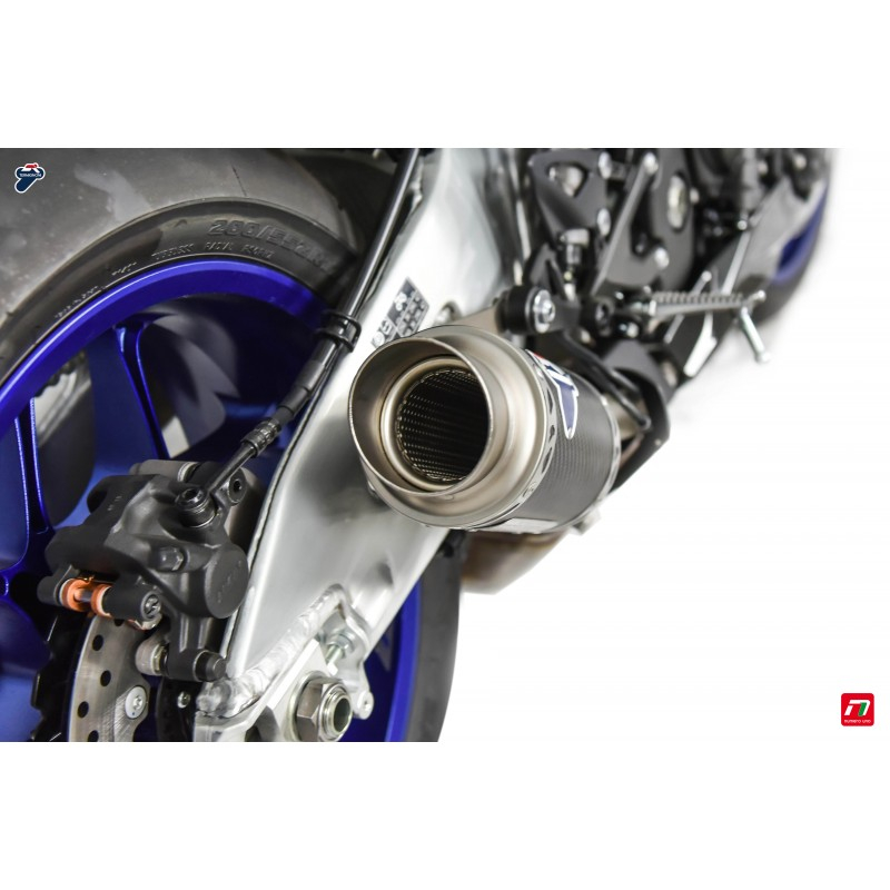 Termignoni Slip-On Carbon Zonder E-keur Yamaha YZF-R1 2015-2019