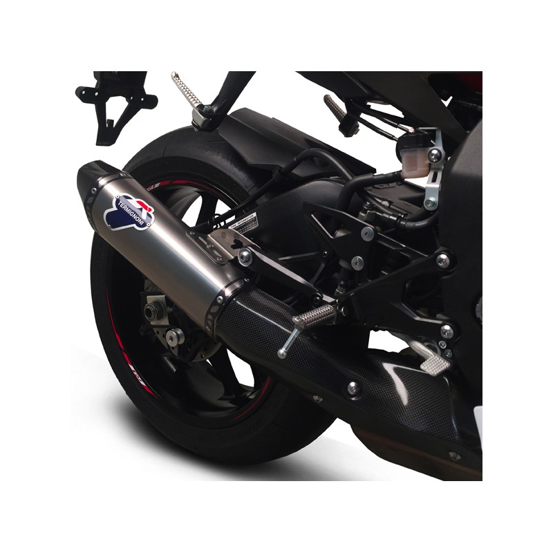 Termignoni Slip-On Force Titanium Met E-keur Yamaha YZF-R1 2015-2020