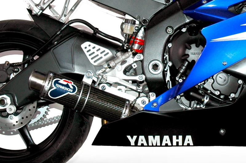 Termignoni Carbon Slip-on Einddemper met E-keur Yamaha YZF-R6 2006 - 2019