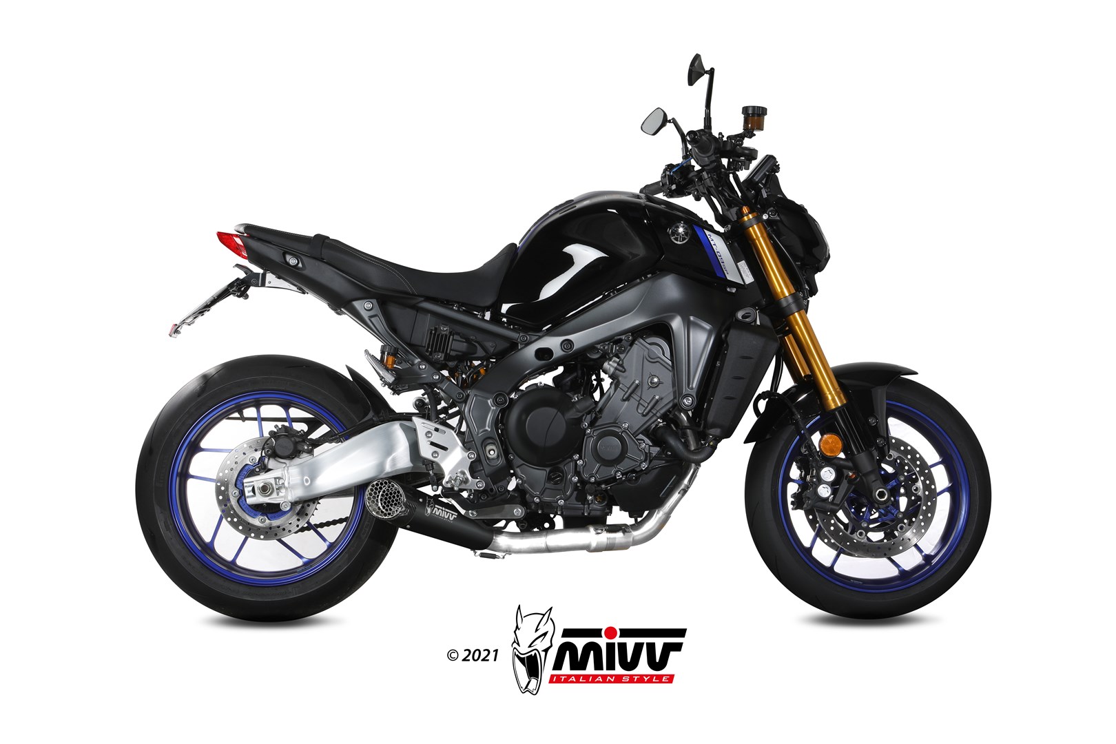 Mivv X-M5 Volledig Uitlaatsysteem zonder E-keur Yamaha MT-09 2021 - 2023