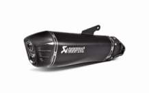 Akrapovic Slip-on Line Titanium Black Einddemper met E-keur Kawasaki Ninja H2 SX 2018 - 2020