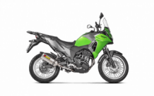 Akrapovic Slip-On Line Titanium Einddemper met E-keur Kawasaki Versys-X 250 2017 - 2020