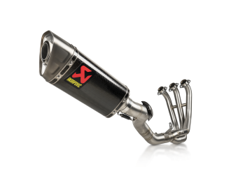 Akrapovic Racing Line Carbon Volledig Uitlaatsysteem zonder E-keur Yamaha Tracer 9 / GT / GT+ 2021 > 2026