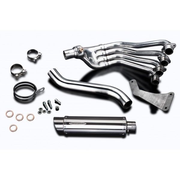 Delkevic volledig systeem Round RVS 350mm - CBR650F and CB650F (2014-2018)