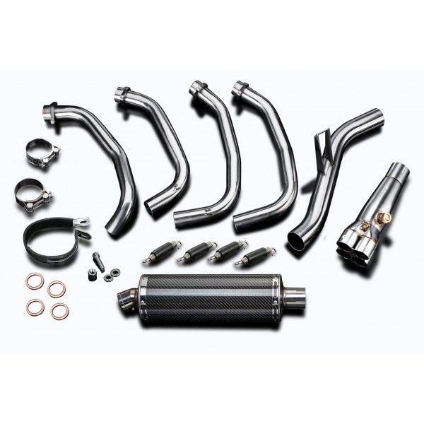 Delkevic volledig systeem Oval Carbon 350mm - Z900RS 2018-2020