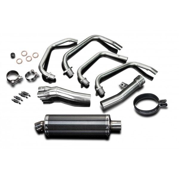 Delkevic volledig systeem Oval Carbon 350mm - ZR-7S (1999-2004)