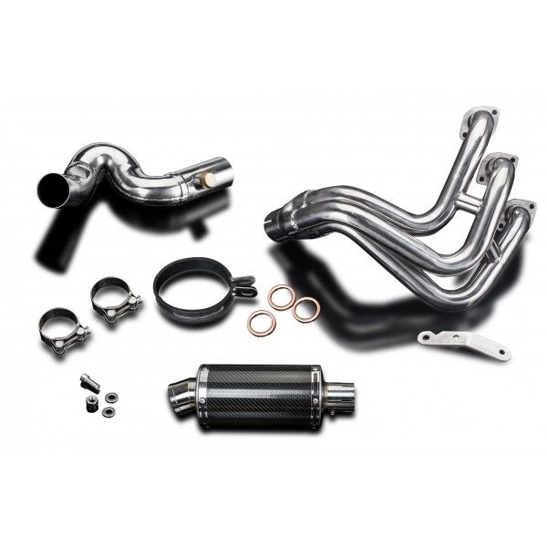 Delkevic volledig systeem Oval Carbon 225mm - TRACER 900 15-20