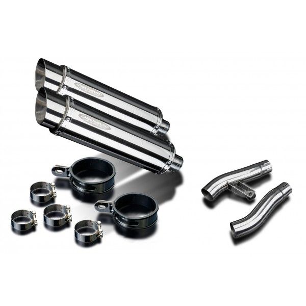 Delkevic slip-on kit Round RVS 350mm - Sprint Executive (1998)