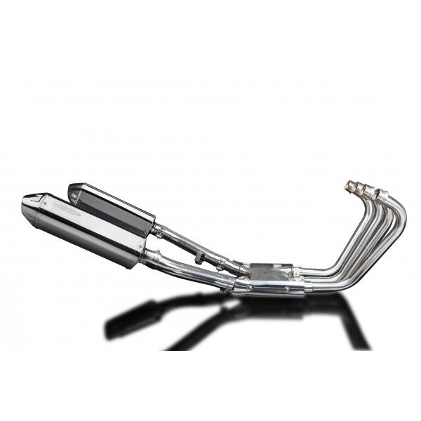 Delkevic volledig systeem Tri-Oval RVS 320mm - XJR1300/SP (1998-2006)