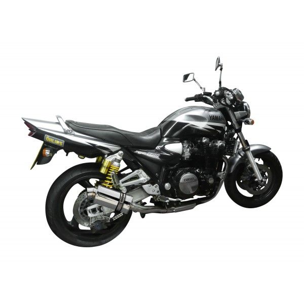 Delkevic volledig systeem Oval RVS 225mm - XJR1300/SP (1998-2006)